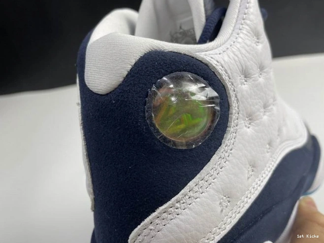 1st Kicks 690 Air Comfortable Powder Jordan Blue 13 Dark 414571- 1121